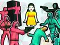 Гульня Сімулятар Бою з Кальмарамі онлайн