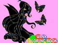 Гульня Кніга для размалёўкі Winx онлайн Гульня Кніга для размалёўкі Winx онлайн