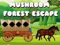 Гульня Уцёк з грыбнога лесу онлайн