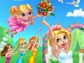 Гульня Дзень вясельля кветкавай дзяўчынкі онлайн