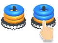 Гульня Stack Match: Гульня з Калаўротамі Колерамі онлайн Гульня Stack Match: Гульня з Калаўротамі Колерамі онлайн