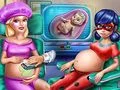 Гульня Праверка цяжарнасці мамы BFFs онлайн