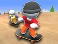 Гульня Flip Skater Idle онлайн