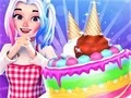 Гульня Мілая Лялька Гатуе Торты онлайн