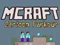 Гульня Mcraft Мультфільм Паркур онлайн