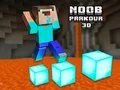 Гульня Нуб Паркур 3D онлайн