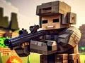 Гульня Бітва Піксельнай Вёскі 3D.io онлайн