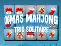 Гульня Рождественскі Mahjong Трыо Салiтар онлайн