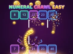 Гульня Numeral Crawl Easy онлайн