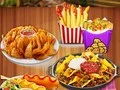 Гульня Вуличная еда смажана онлайн