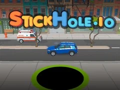 Гульня Stickhole.io онлайн