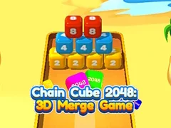 Гульня Ланцавы Куб 2048: 3D Гульня Аб'яднання онлайн