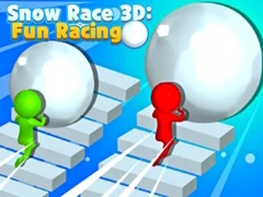 Гульня Снегавыя Гонки 3D: Задавальняючы Гонкі онлайн