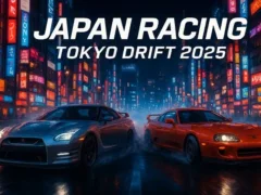 Гульня Японскія гонкі Tokyo Drift 2025 онлайн