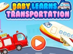 Гульня Дзіця вучыць транспарт онлайн