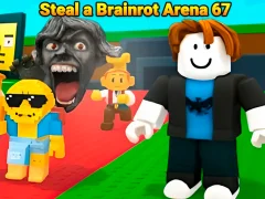 Гульня Steal Brainrot: Arena 67 онлайн