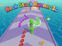 Гульня Neck Stack Runner 3D онлайн
