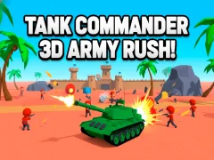 Гульня Tank Commander 3D Army Assault онлайн