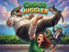 Гульня Croco Juggler онлайн