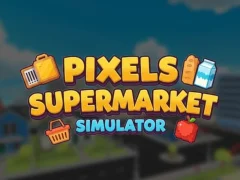 Гульня Pixel Supermarket: Сімулятар онлайн