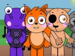 Гульня Sprunki Abgerni 2: Deluxe онлайн