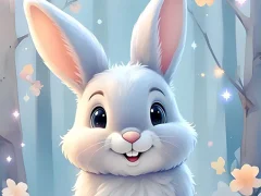 Гульня Размалёўка велікоднага зайчыка онлайн