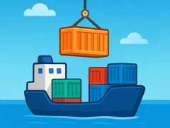 Гульня Сартаванне кантэйнераў онлайн