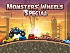 Гульня Monster Wheels Special Edition онлайн