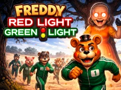 Гульня Freddy Red Light Green Light онлайн