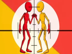 Гульня Стыкман: каляровая вайна онлайн