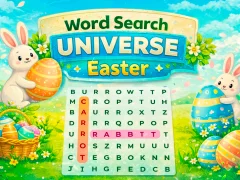 Гульня Word Search Universe Easter онлайн