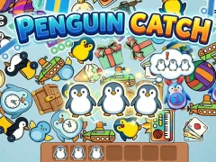 Гульня Penguin catch онлайн