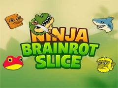 Гульня Brainrot ninja нарэзаць лустачкі онлайн
