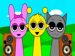 Гульня Споннкі: Monster Musical Bits онлайн