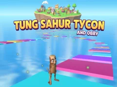 Гульня Tung Sahur Tycoon і Obby онлайн