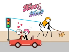 Гульня Пацалунак у шыю онлайн