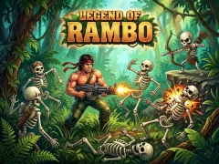 Гульня legend of Rambo онлайн