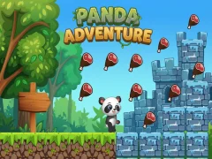 Гульня Panda Adventure онлайн