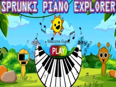Гульня Sprunki Piano Explorer онлайн