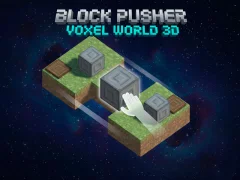 Гульня Push the Block: Voxel World 3D онлайн