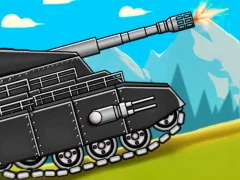 Гульня Танк лютасць: бітва з босам 2d онлайн