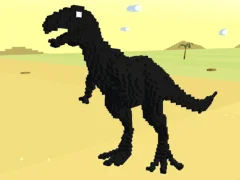 Гульня Dino T-Rex 3D Runner онлайн