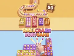 Гульня BallCraze SortGame онлайн