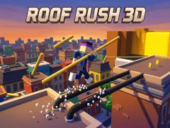 Гульня Roof Rush 3D онлайн