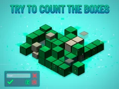 Гульня Паспрабуйце палічыць скрынкі онлайн