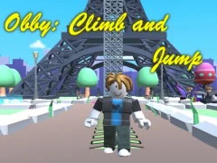 Гульня Obby: Лазанне і скачкі онлайн