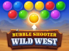 Гульня Bubble Shooter: Дзікі Захад онлайн