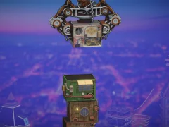 Гульня Будаўнік вежаў у стылі Steampunk онлайн