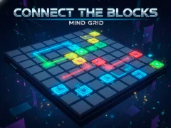 Гульня Connect the Blocks: Grid of the Mind онлайн