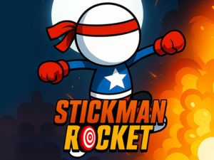 Гульня Ракета Seckman онлайн